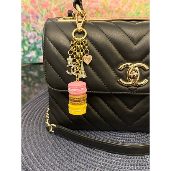 Gorgeous Handmade Designer Bag Purse Charm Keychain - Picture 3 of 7